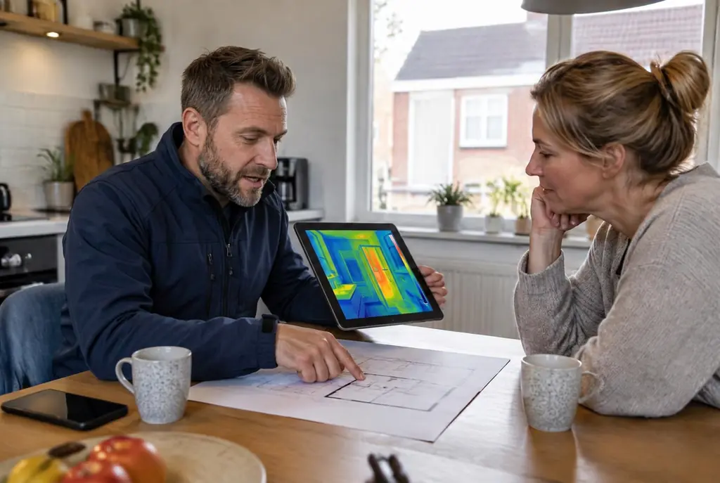 Lekdetectie Vierhouten – bevindingen bespreken aan de keukentafel